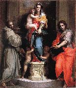 Andrea del Sarto The Madonna of the Harpies was Andrea major contribution to High Renaissance art. china oil painting reproduction